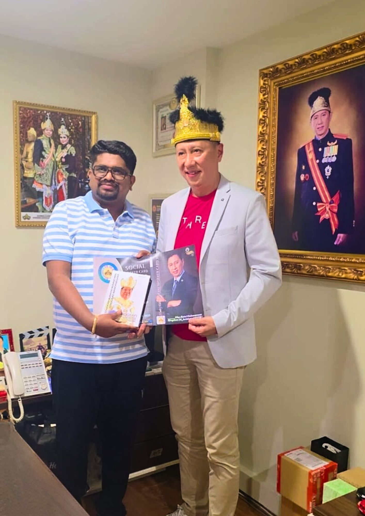 डॉ. भार्गव मल्लप्पा मलेशिया दौरे पर, प्रिंस डाटो’ सेरी डॉ. क्रिश्चियन किंग्सले गोह क्वी केंग जे.पी. से की मुलाकात