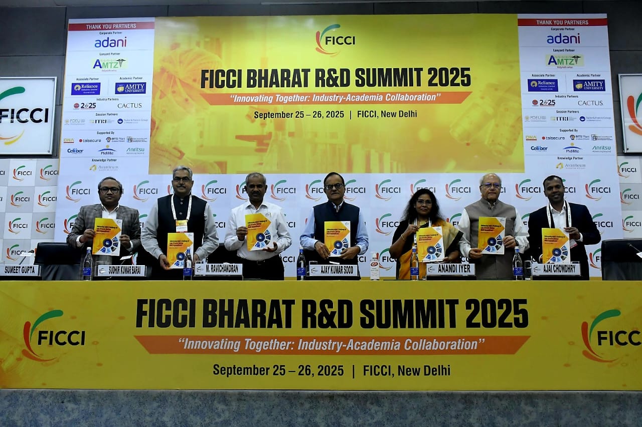 भारत R&D सम्मेलन 2025: नीति निर्माताओं और उद्योग नेताओं ने नवाचार व अनुसंधान को दिशा दी