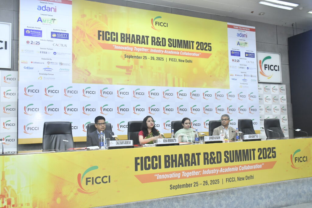 FICCI भारत R&D समिट 2025 में NITI आयोग के डॉ. विवेक कुमार सिंह ने राज्यों में 0.5% GSDP निवेश का किया आह्वान