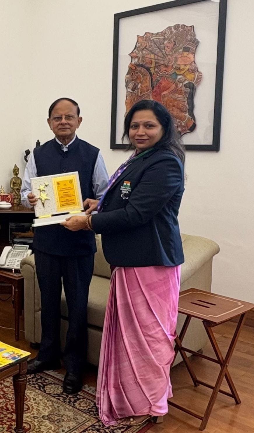 पीएमओ में मुलाकात: दशहरा बधाई से पैरा खेलों की चुनौतियों पर चर्चा तक