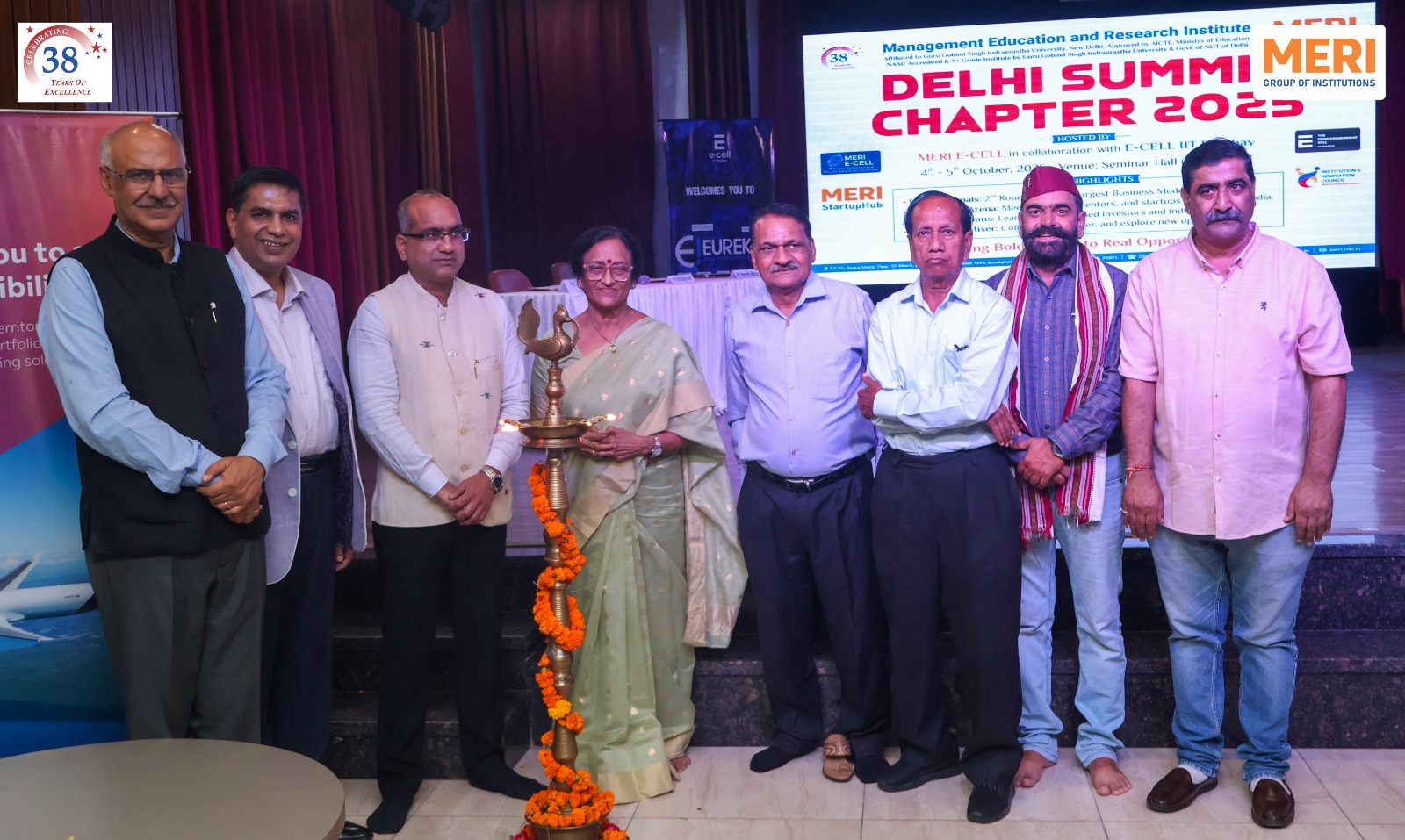 एमईआरआई जनकपुरी में यूरेका नॉर्थ इंडिया जोनल दिल्ली समिट चैप्टर का हुआ आयोजन