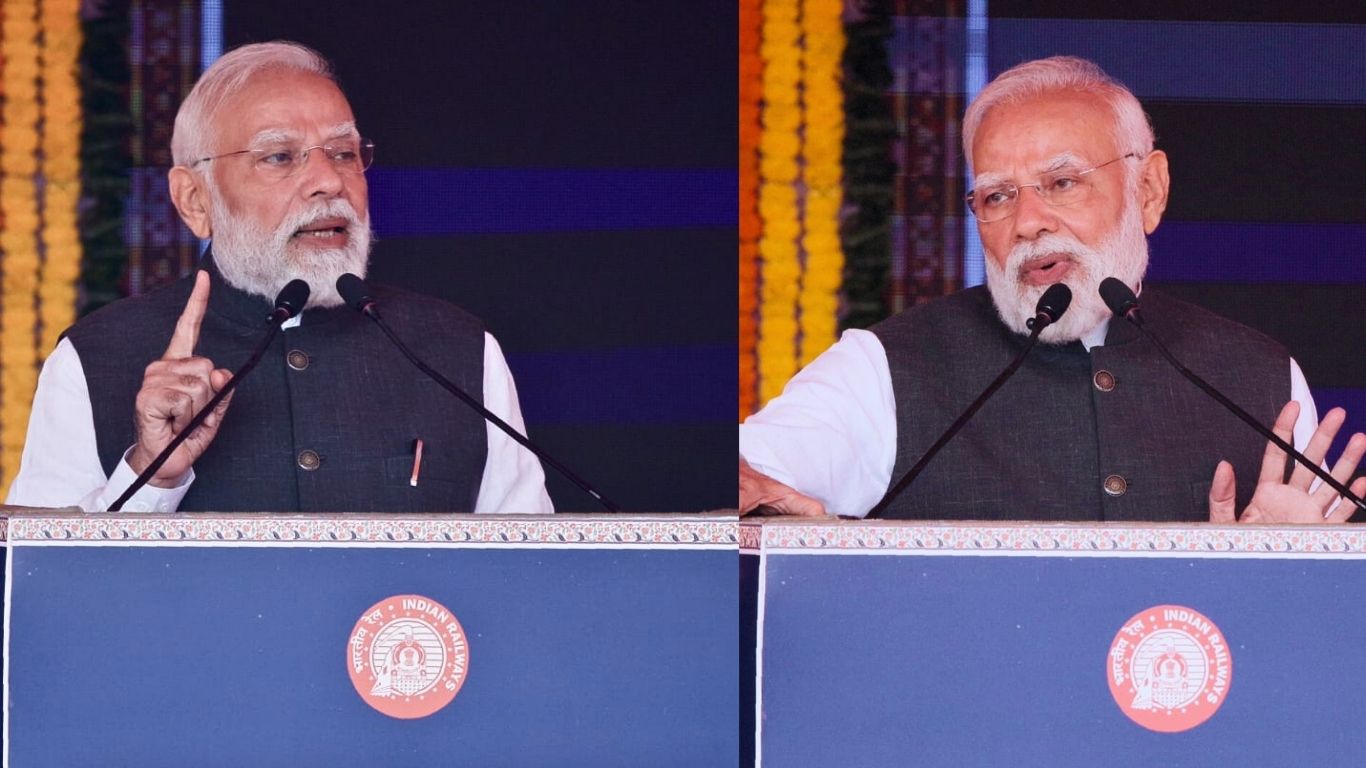 प्रधानमंत्री मोदी ने काशी से चार नई वंदे भारत ट्रेनों को दिखाई हरी झंडी — आस्था, विकास और आत्मनिर्भरता का संगम