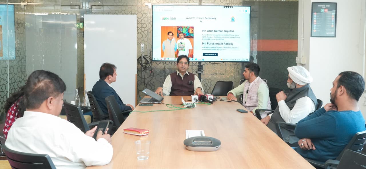 भारत सोलर यात्रा ने वेबसाइट लॉन्च के साथ सौर क्रांति को दी नई दिशा