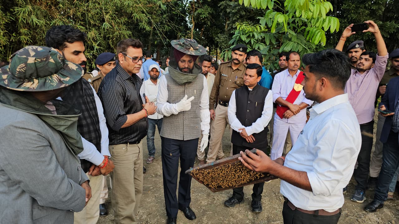 मधेपुरा डीएम ने रामगंज परियोजना को बताया उत्तर बिहार का उत्कृष्ट मॉडल, CSIR–NBRI और रामालय फाउंडेशन की पहल को सराहा