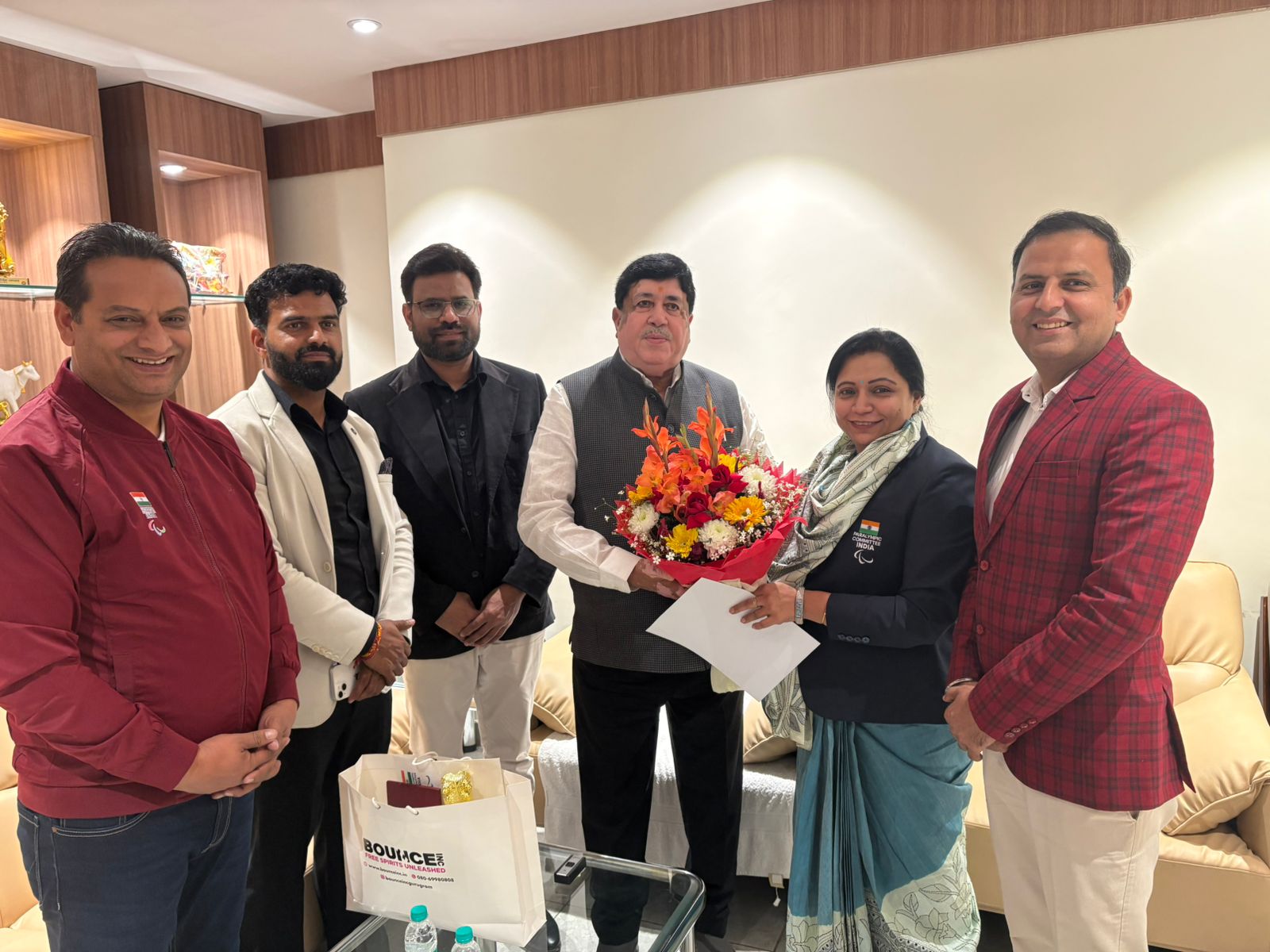 दिल्ली पैरालंपिक समिति ने अनुभवी नेता दिलीपभाई संघानी को मुख्य संरक्षक बनाया